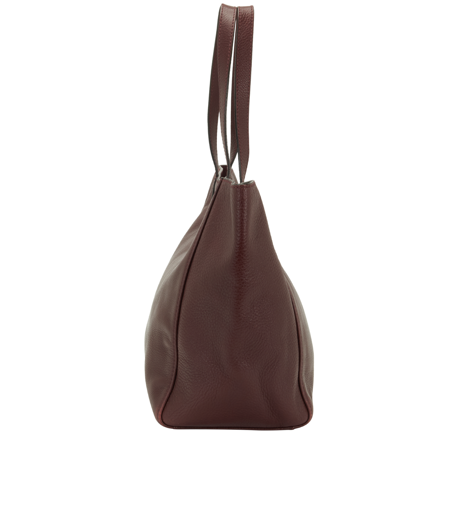 Tessie Tote, &pound;290, Handbags, Burgundy, Leather, Bottom view